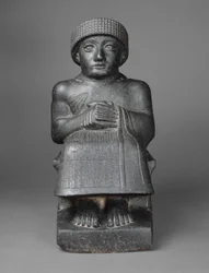 Statue af Gudea, ca. 2090 f.Kr. (diorit)