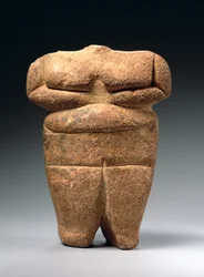 Neolitisk figur, Grækenland, ca. 4500-4000 f.Kr.