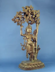 Buddhas fødsel (messing)