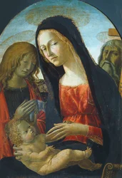 Madonna med barn, af Neroccio de