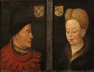 Portrætter af Johannes den frygtløse og Margaret af Bayern, 1500-tallet