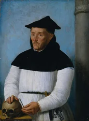 Portræt af en kirurg.