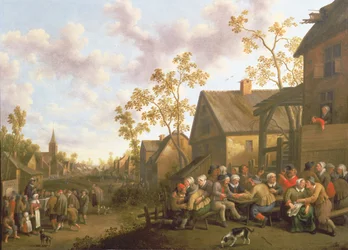 Den hellige familie (tempera på panel)