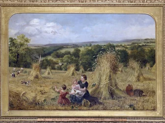The Harvest Field, 1857 - 1858