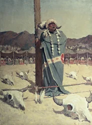 Andragendet (olie på lærred)