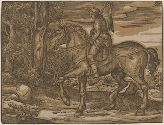 Jæger til hest