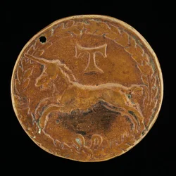 Enhjørning og Tau-Cross [omvendt], ca. 14801486.