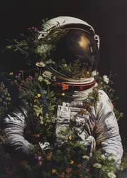 Den blomstrende astronaut