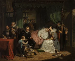Prins William I plejet af sin kone