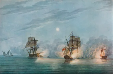 Fangst af Badere-I-Zaffér, c1809