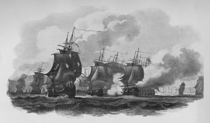 Forlovelse ud for Dominica, c1782
