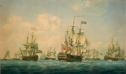 Skibe ved Spithead 1797
