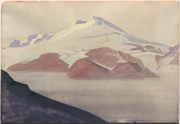 Elbrus, Kaukasus, albumblad, 1933