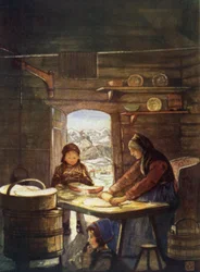 Norway: Making "Flad-Brod", a Cottage Interiordani