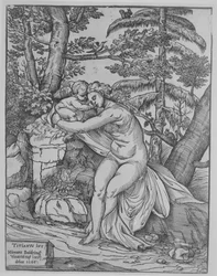 Venus og Amor, 1566., 1566.