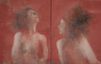 Dialog, 2015 (olie på lærred)
