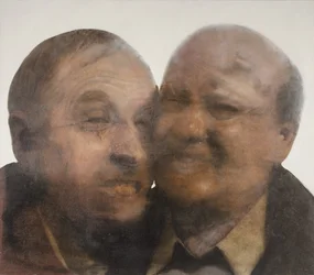 Ansigtskollision, 2004 (olie på lærred)