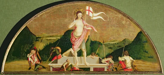 Den opstandne Kristus (olie på panel)