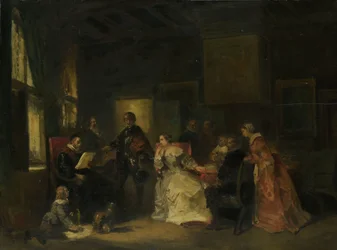 Historisk scene med William the Silent?