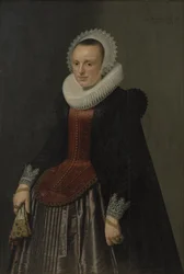 Portræt af en Dame
