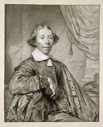 Portræt af en mand, 1681 (litho)