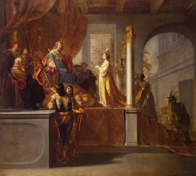 Dronning af Saba før Salomon, 1640