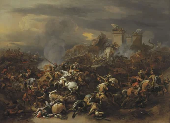 Slaget af Alexander den Store mod kongen Porus
