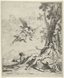Aurora og Cephalus Tagvogn Cephalus