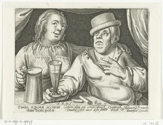 Drikker mand og kvinde