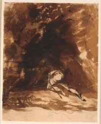 Niels Klim kryber ind i hulen