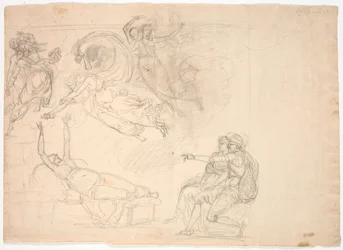 Scene af Shakespeares Henrik VIII (4. akt 2. scene)