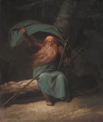 Ossian synger sin svanesang, 1780-1782.