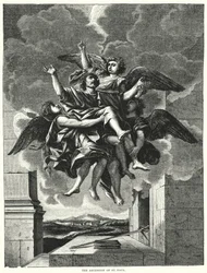 St Pauls himmelfart (gravering)