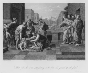 Safiras død, Apostlenes Gerninger V