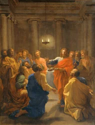 Jesus Kristus indstifter eukaristien ...