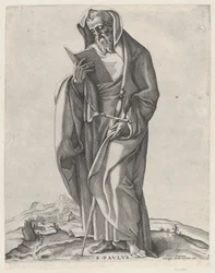 En gammel mand Saint Paul, 1530-66., 1530-66.