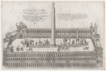 Mirror of Roman Magnificence: Circus Flaminius, 1553., 1553.