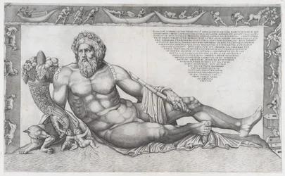 Mirror of Roman Magnificence: The Tiber, midten af ​​det 16. århundrede., midten af ​​det 16. århundrede.