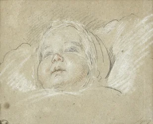 Louis-Philippe 1773-1850, hertug af Chartres som barn, 1773