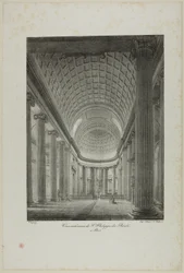 Interiørbillede af St. Philippe du Roule, Paris