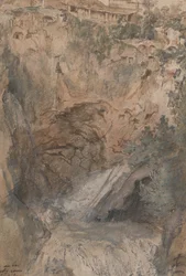 Udsigt over Kaskaderne ved Tivoli, ca.1724-33.