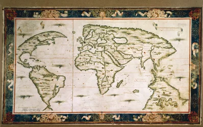 Planisphere af Nicolas Desliens
