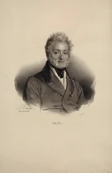 Portræt af komponisten Ferdinando Paer 1771-1839.
