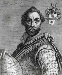 Portræt af Francis Drake (1540-1596)