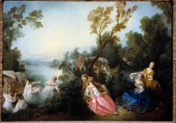 Maleri af Nicolas Lancret (1690-1743)