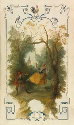 Gyngen, ca. 1723-1727.