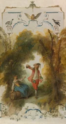 Vingården, ca. 1723-1727.