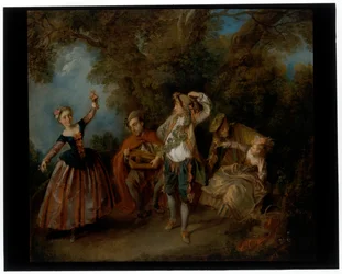 Den unge danser og menuet