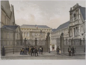 Palais des Beaux-Arts, Paris, illustration fra 