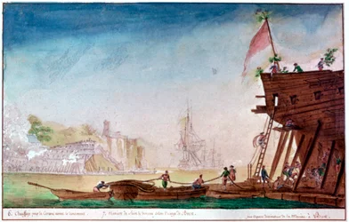 Marinaen i Brest, c1750-1810